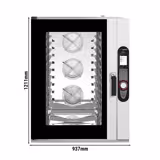 Bageri- El- Kombiugn - Touch - 7'' pekskärm - 10x EN 600×400 - inkl. Automatiskt rengöringssystem