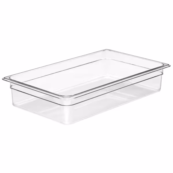 (6 stuks) CAMBRO | Camview® - Copolymeer Gastronormbak 1/1 - Helder - Hoogte: 100mm - BPA-Vrij