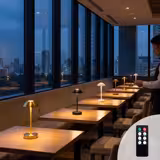 Tischleuchte - ALVA - dimmbar in 3 Stufen - Ø 80mm - Kupfer