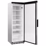 Arca congeladora PREMIUM em aço inoxidável - 400 litros - com 1 porta - interior da porta em plástico