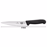 VICTORINOX | FIBROX - Coltello da cuoco - Lama: 190 mm
