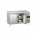 Commercial Counter Fridge ECO - 1360x700mm - with 2 doors - with upstand - capacity 282 litres
