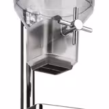 Distributeur de céréales - FRESH+EASY - 1 récipient en plastique - 4,5 litres - support en inox