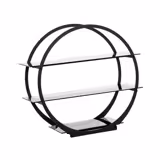 Etagerie / Buffetständer - Ø 540mm - Schwarz