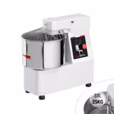 Professional Spiral Dough Mixer – 33 Litre - Fixed Bowl - 2 speeds - 400V/3 phase - 25 kg dough