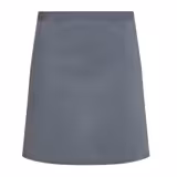 (6 pieces) KARLOWSKY | Basic Bistro Waist Apron – 700 x 550 mm - Anthracite Grey