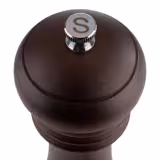 (6 pcs) Salt Mill PREMIUM - ETERNAL - Beech Wood - Height: 230mm - Dark Brown