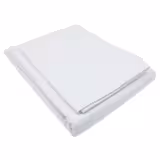 (10 pcs) Satin Stripe Duvet Cover Linz - 80x80cm - White