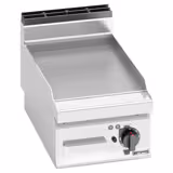 Commercial Electric Griddle Plate PREMIUM - smooth plate - 400x714x456mm - 4.8 kW - 1 zone - up to 270°C