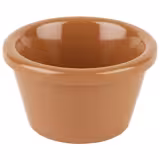 (24 Stück) Dipschälchen - CASUAL - Melamin - 40ml - Ø 60mm - Terrakotta