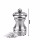 (6 Stück) PEUGEOT | BISTRO CHEF - Salzmühle - Edelstahl - Höhe: 100mm