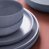 (6 pcs) Dessert Bowl - SANDY LOAM - Stoneware - Ø 120mm - Blue