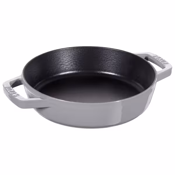 STAUB | PANS - Koekenpan met 2 handgrepen - Ø 200mm - Gietijzer - Grafietgrijs
