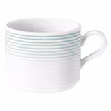 (6 Stück) SELTMANN WEIDEN | Milchkaffeetasse - 250ml - Arktisblau