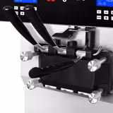 Softeismaschine - 36 Liter/h - 3,8 kW - für 3 Sorten (2 & Mix-Funktion) - Standgerät