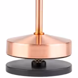 (4 stuks) Tafellamp - ALVA Micro - LED - oplaadbaar - draadloos - IP54 - dimbaar in 3 standen - Ø80mm - Koper