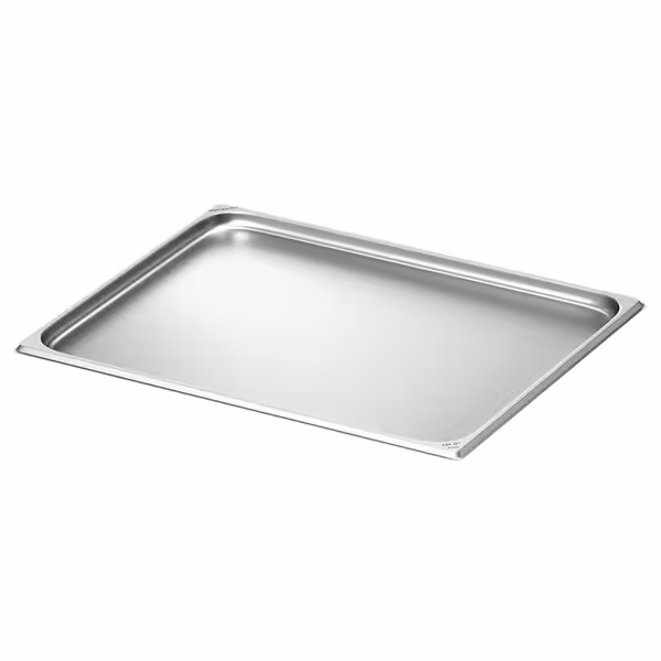 Stainless Steel Gastronorm Pan GN 2/1 - Depth: 20mm
