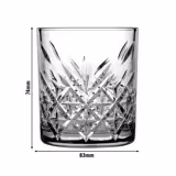 (12 ks) Sklenice na vodu - TIMELESS - 210 ml