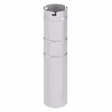 Tubo de borras de café para limpeza do porta-filtro - capacidade: 3 kg de borras de café - metal - para ASRMHQ & ASROHQ