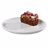(6 pcs) ASIA PLUS | Canapé Plate - Melamine - Ø160mm - White