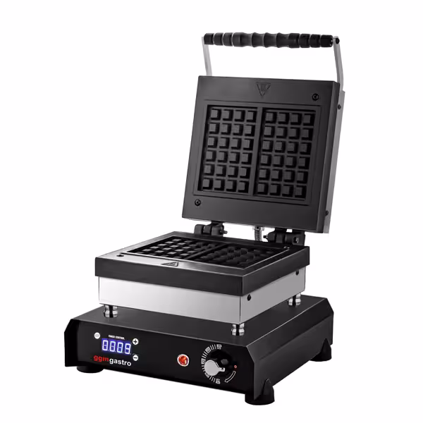 Gofrownica cyfrowa - 1,2 kW - Forma: Gofry brukselskie	