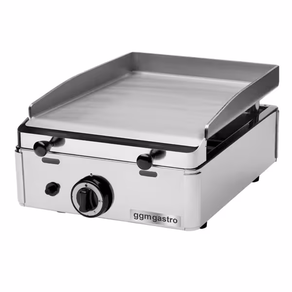 Gasbakplaat - 3,10kW - Glad - Bakoppervlak: 383x395mm