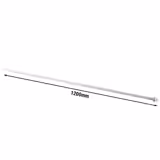 Lame en acier inox sans brochette - 40x1200x40mm - Acier inox - compatible avec Série LGM & LEM