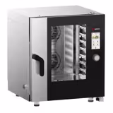 Elektrisch-Combisteamer - Touch - 7-inch touchscreen - 7x GN 1/1 - incl. wassysteem & temperatuurvoeler - incl. houders