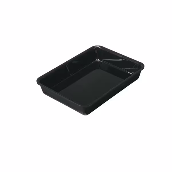 Serving Platter - GN 1/2 - 325x265x80mm - Black - rectangular