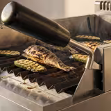 Commercial Gas Lava Rock Chargrill Mario 600 - 5.5kW - 600mm Deep