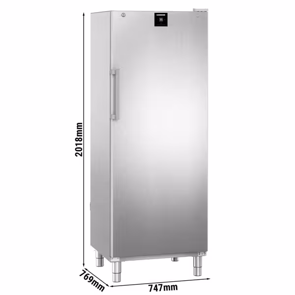 LIEBHERR | PERFECTION - GN 2/1 - ثلاجة من الفولاذ المقاوم للصدأ - 479 لتر - من الداخل بلاستيك - باب واحد