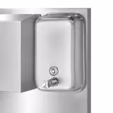 Handenwasbak Handsfree - Rvs - met voetpedaal, zeepdispenser & handdoekdispenser