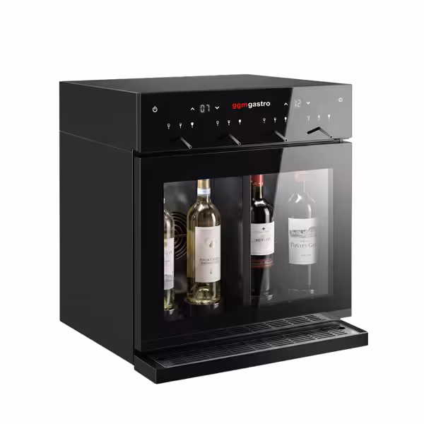 Refrigerated Wine Dispenser – Dual Zone – for 4 Wine Bottles