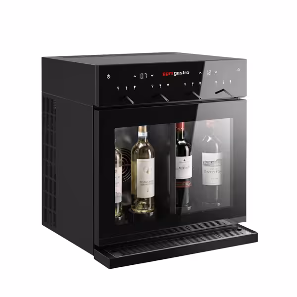 Hladnjak za vino – 2 temperaturne zone – rashlađeno – prima 4 boce vina
