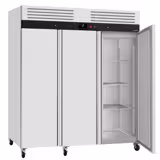 Commercial Upright Fridge ECO – Stainless Steel – 2100 L – 3 Stainless Steel Doors – Plastic Interior Door Lining
