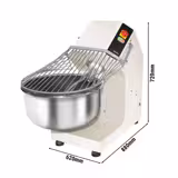 Teigknetmaschine - 50 Liter / 25 kg - mit festem Kessel - 400 V
