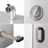 Mini Smoker Oven - Digital - with 8 Racks - 500x447mm