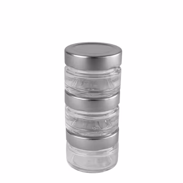 (6 pieces) PEUGEOT | MAESTRO - Set of three storage jars