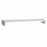 Supermarkt wandvrieskast - 2104mm - 346L - met 3 glazen draaideuren & 6 schappen - incl. diepvrieseiland - Zwart