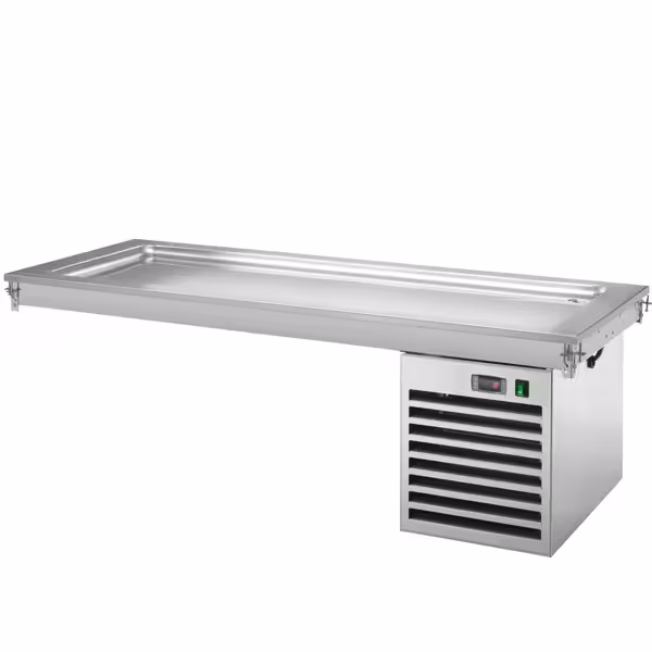Ankastre soğuk yüzey - 2110mm - +2 ila +8°C - 6x GN 1/1 - 700W