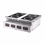 Cocina de inducción - 6kW - 4 zonas de cocción