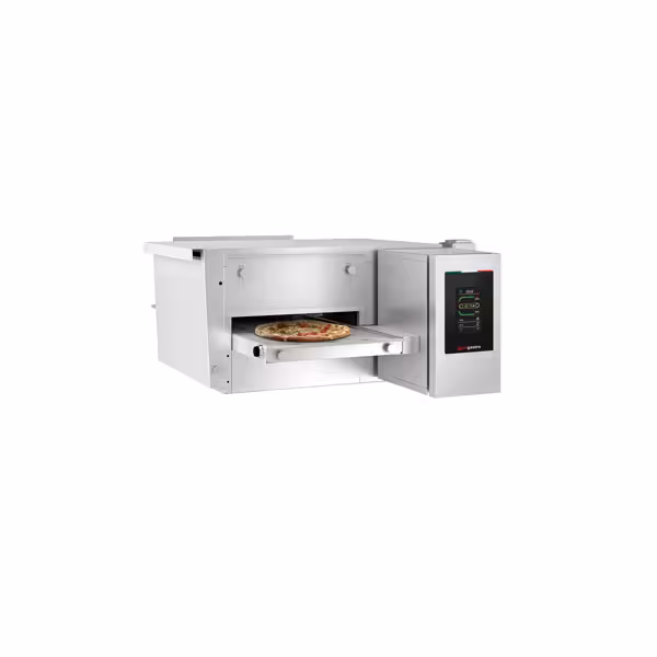 Doorloop pizzaoven - 1030x1300x440mm - tot 350°C - Touch - Bandbreedte: 400mm