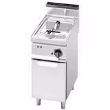 Elektrische friteuse - 10 liter - 9 kW - mechanische bediening - met aftapkraan