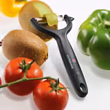 VICTORINOX | Tomaten-/ Kiwischäler mit Zackenschliff - Schwarz