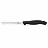 VICTORINOX | SWISS CLASSIC- Faca de tomate e de mesa com serrilha - Lâmina: 110mm - 6 unid.
