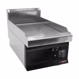 Elektrische bakplaat - 8kW - Geribbeld - Bakoppervlak: 395x535mm