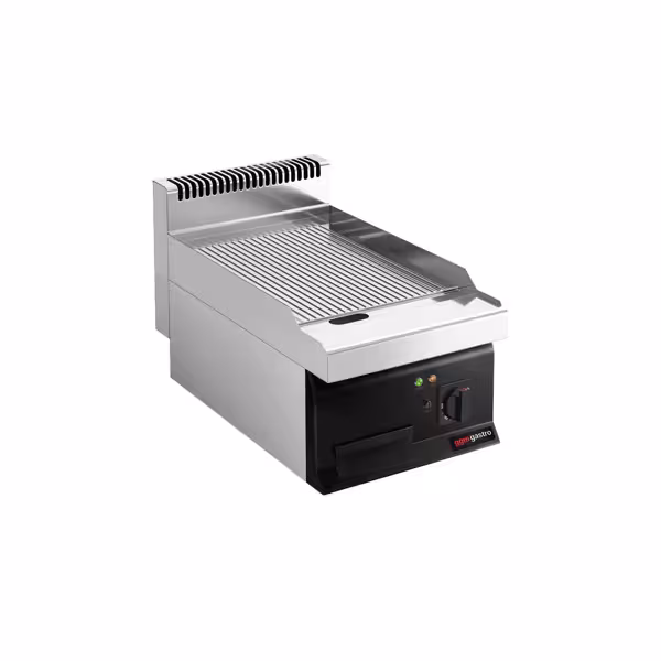 Commercial Electric Griddle - 8.0kW - Ribbed Plate - Cooking area: 395x535mm