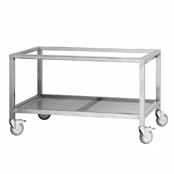 Open onderstel - met wielstel - geschikt voor L-serie - 1528x600x810mm