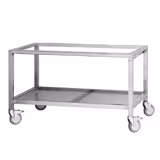 Βάση φούρνου - 1528x600x810 mm - τροχήλατο - για ψησταριές αρνιού και γουρουνόπουλου - συμβατό με σειρές LGM και LEM