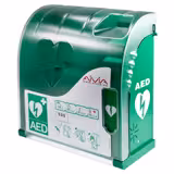 Defibrillator - inkl. Wandkasten, Defi-Safe-Set & Rettungszeichen